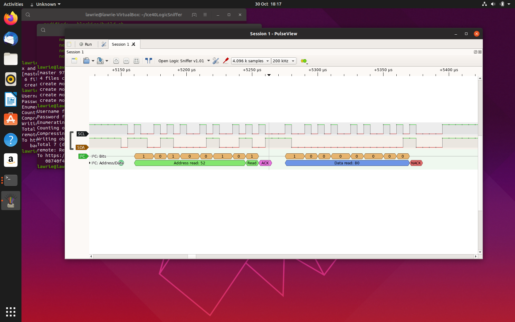 Decoding I2C Protocol