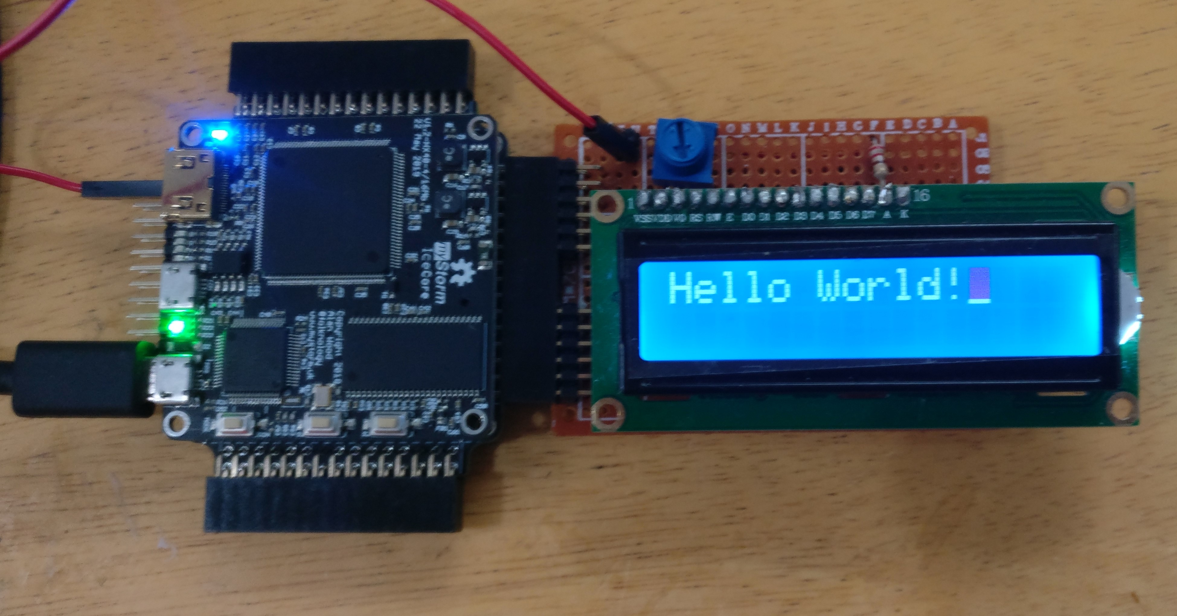 Parallel Connected Text LCD